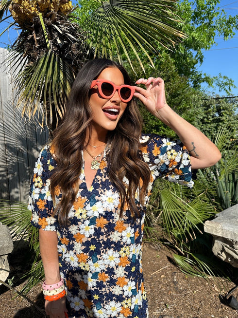 lulu-short-sleeve-mini-caftan-navy-blaze BuddyLove - Sophia's Style-2